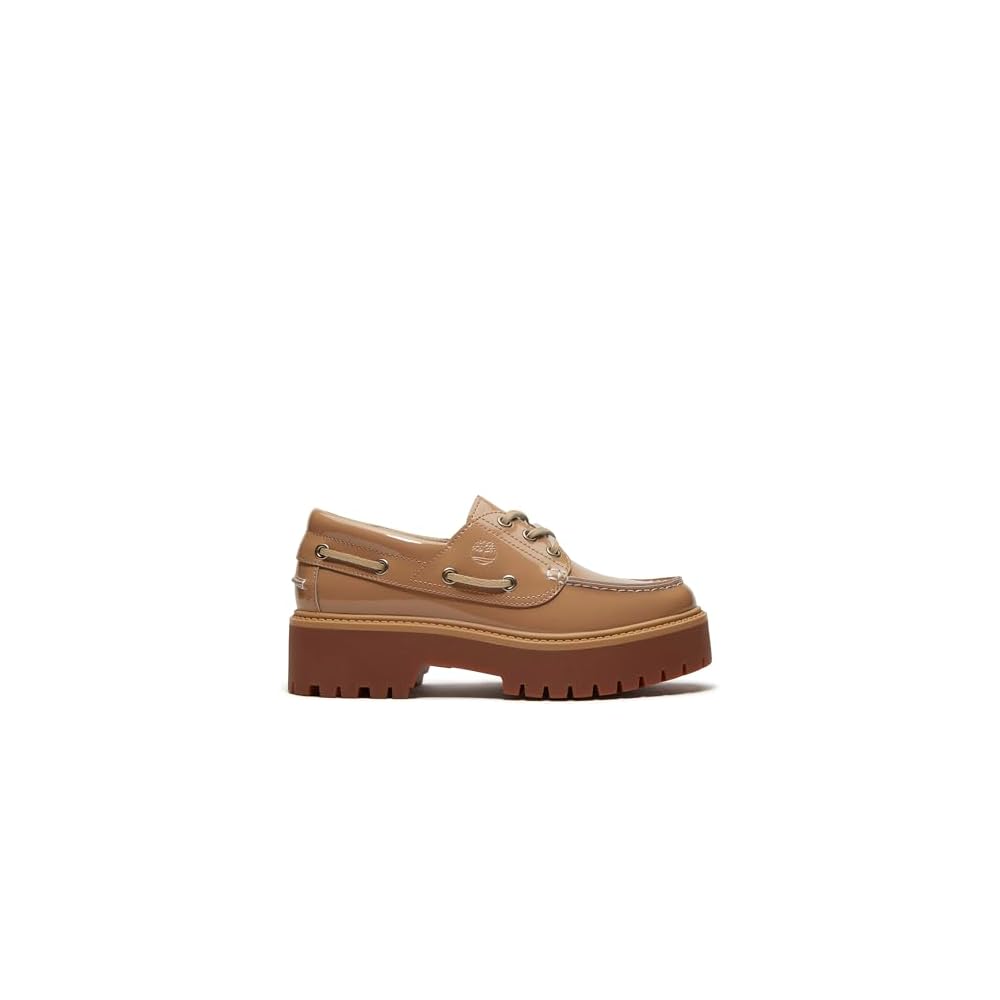 Medium Beige Patent Leather