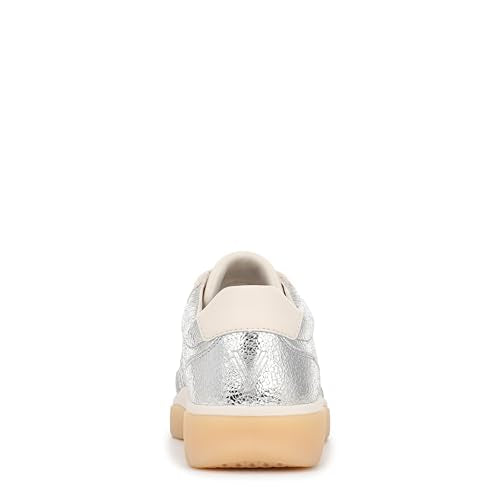 Silver Metallic Leather