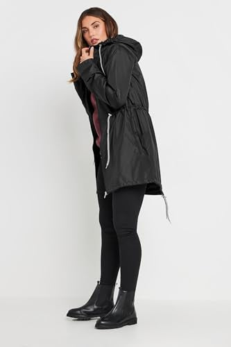 Long Tall Sally Tall Womens Black Pocket Parka Black 8