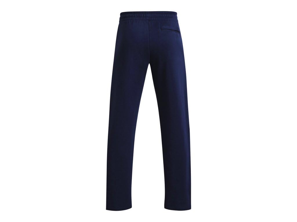 Under Armour Men's Rival Fleece Pants, (410) Midnight Navy / / White, 4X-Large Tall
