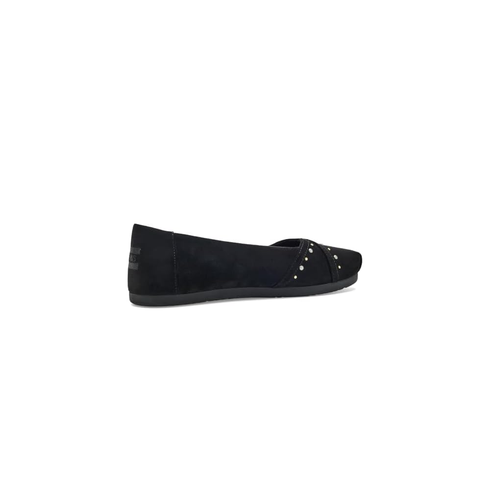 Black Microsuede/Studs