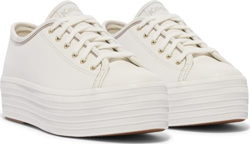 White/Gold Leather