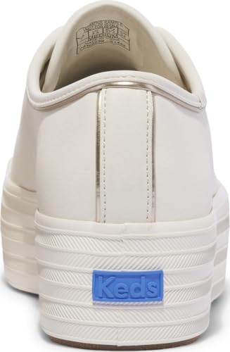 White/Gold Leather
