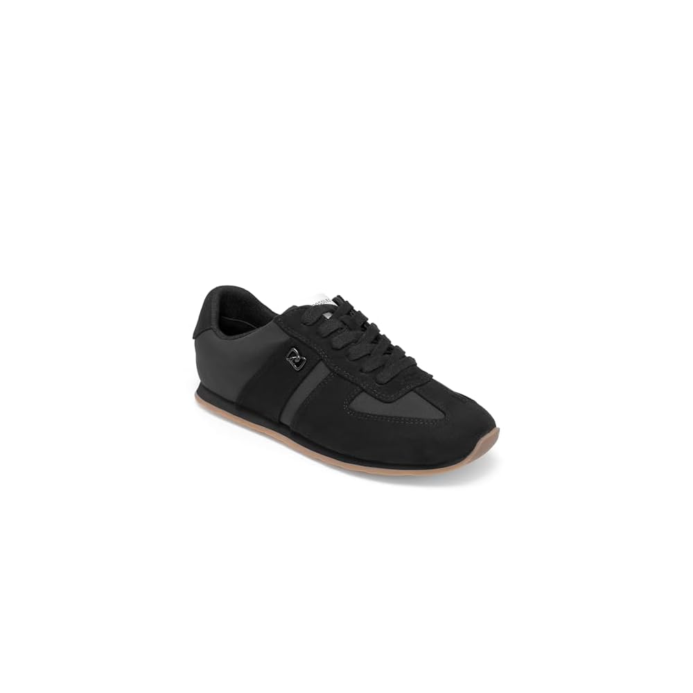 Black Faux Suede/Nylon