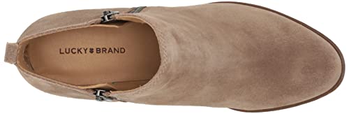 Dark Mushroom/Natural Oiled Suede