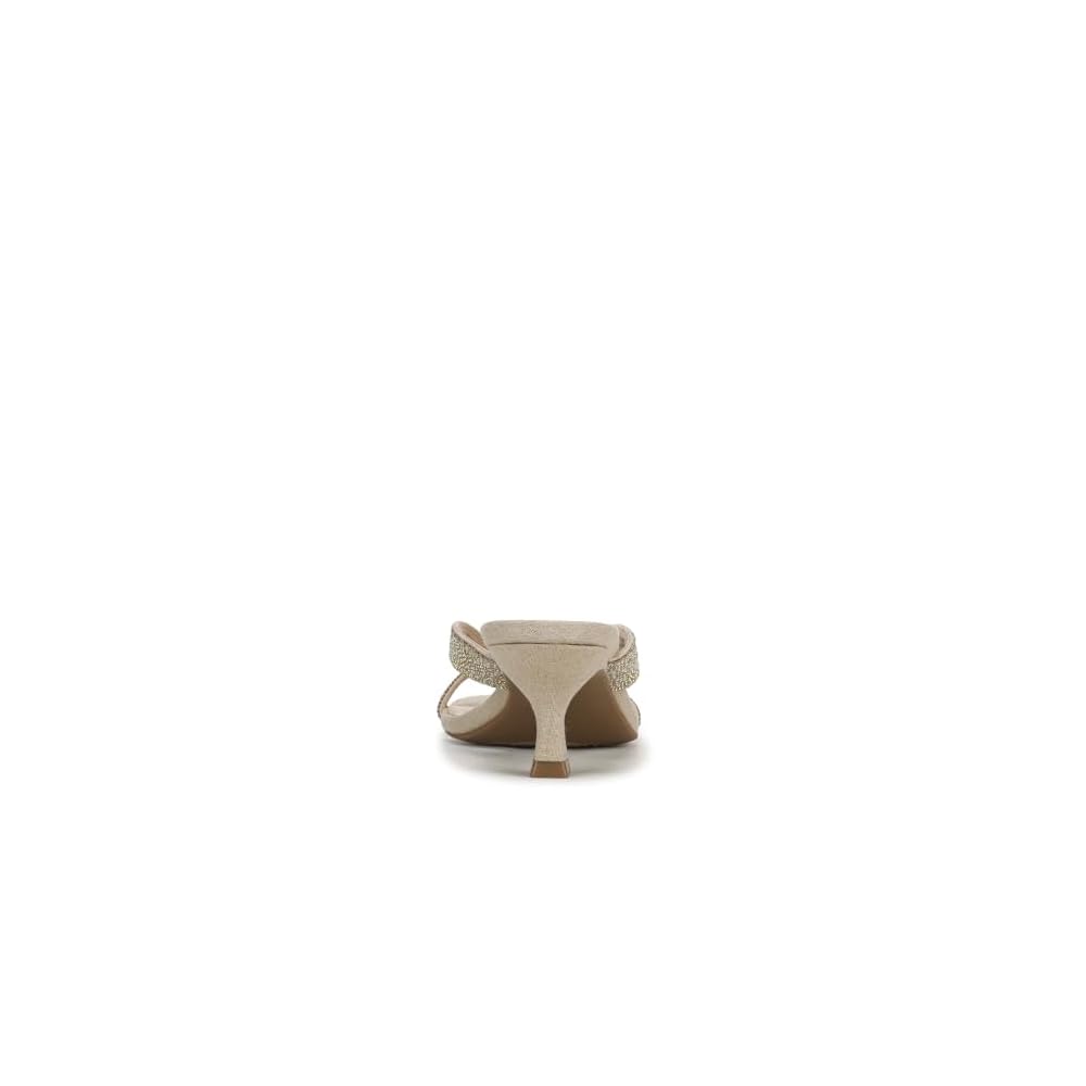 Natural Linen/Gold Beaded