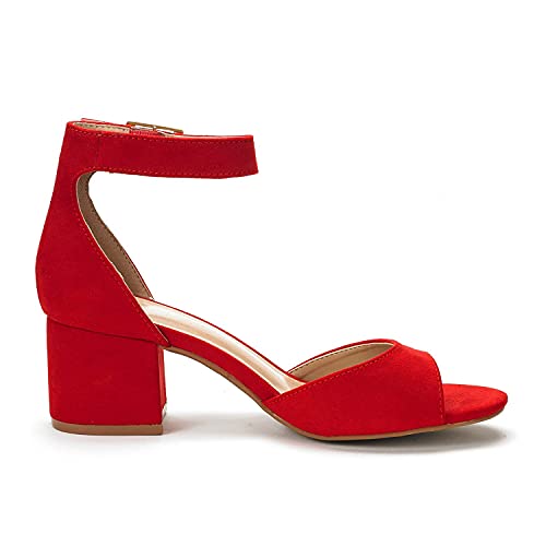 Red/Suede