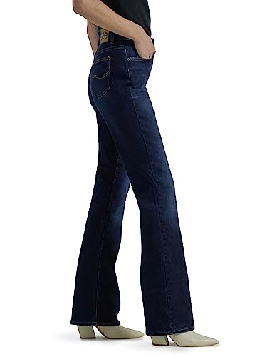 Lee Women's Ultra Lux Comfort with Flex Motion Bootcut Jean, Main Thrill, 14 Long