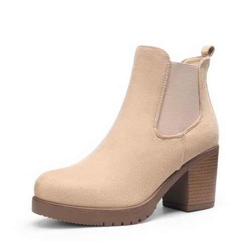 Nude-suede