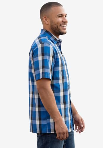 Navy Grey Plaid