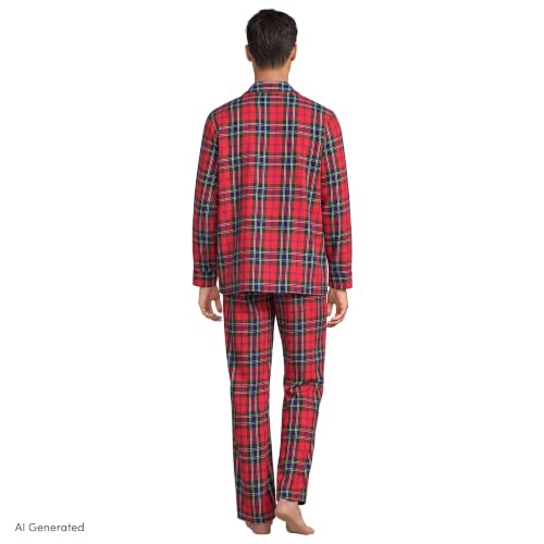 Compass Red/Pine Plaid