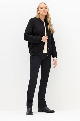 Long Tall Sally Lts Tall Boucle Bomber Jacket Black 8