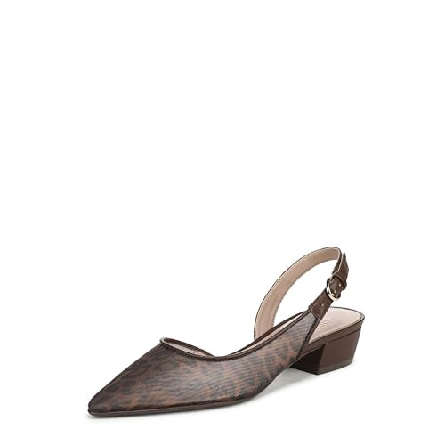 Brown Leopard Print Mesh