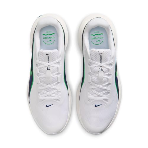 White/Green Spark-midnight Navy