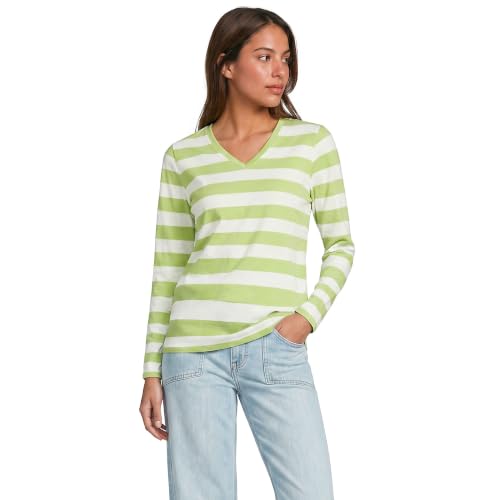 Ivory/Apple Green Bold Stripe