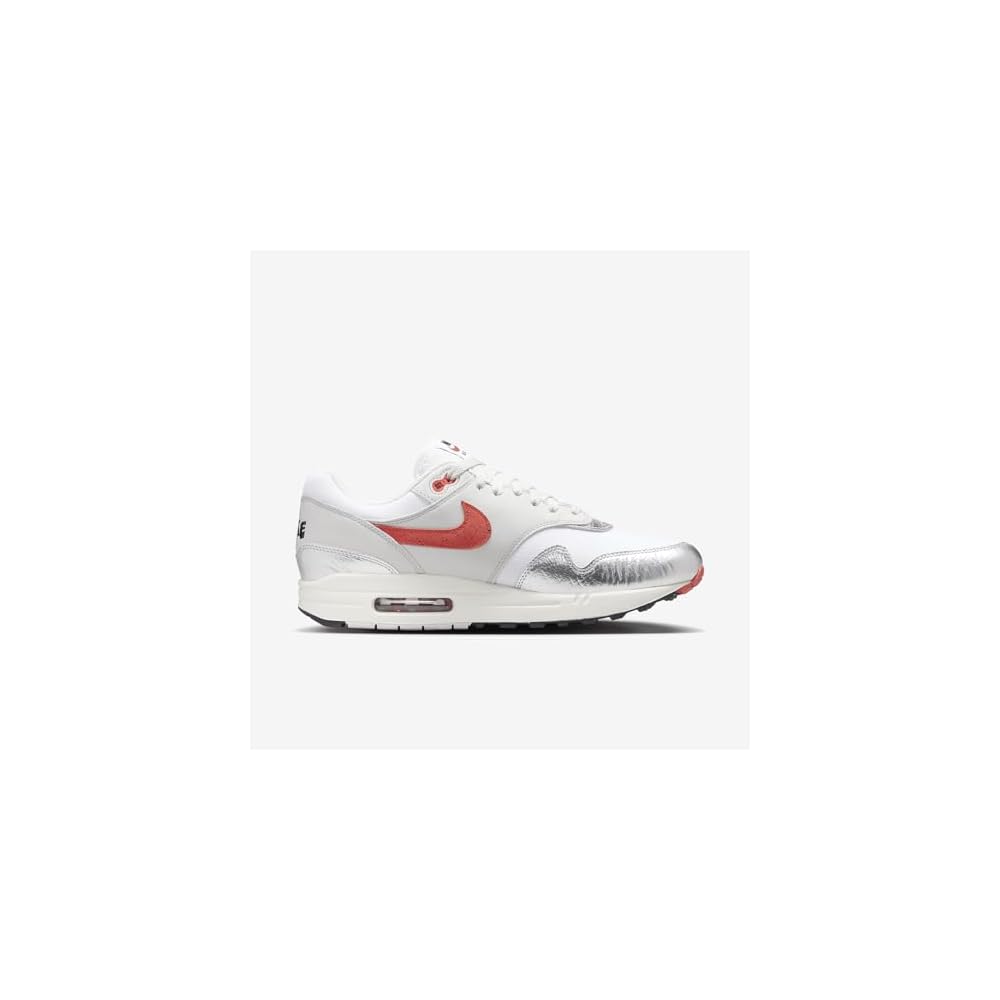White/Chile Red-silver