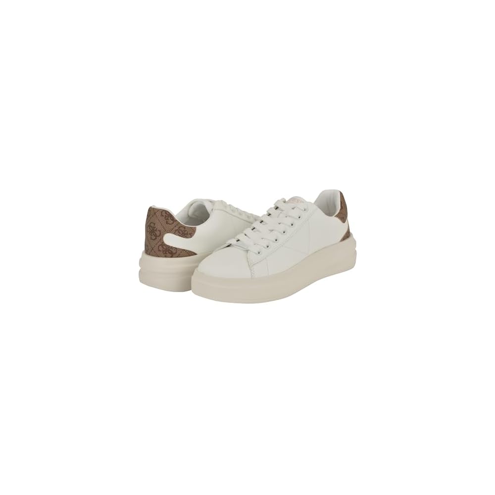 White/Medium Brown Logo
