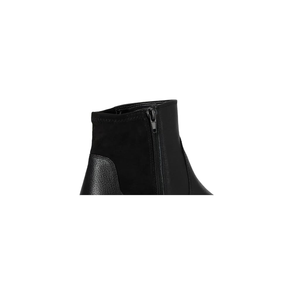 Black Tumbled Leather
