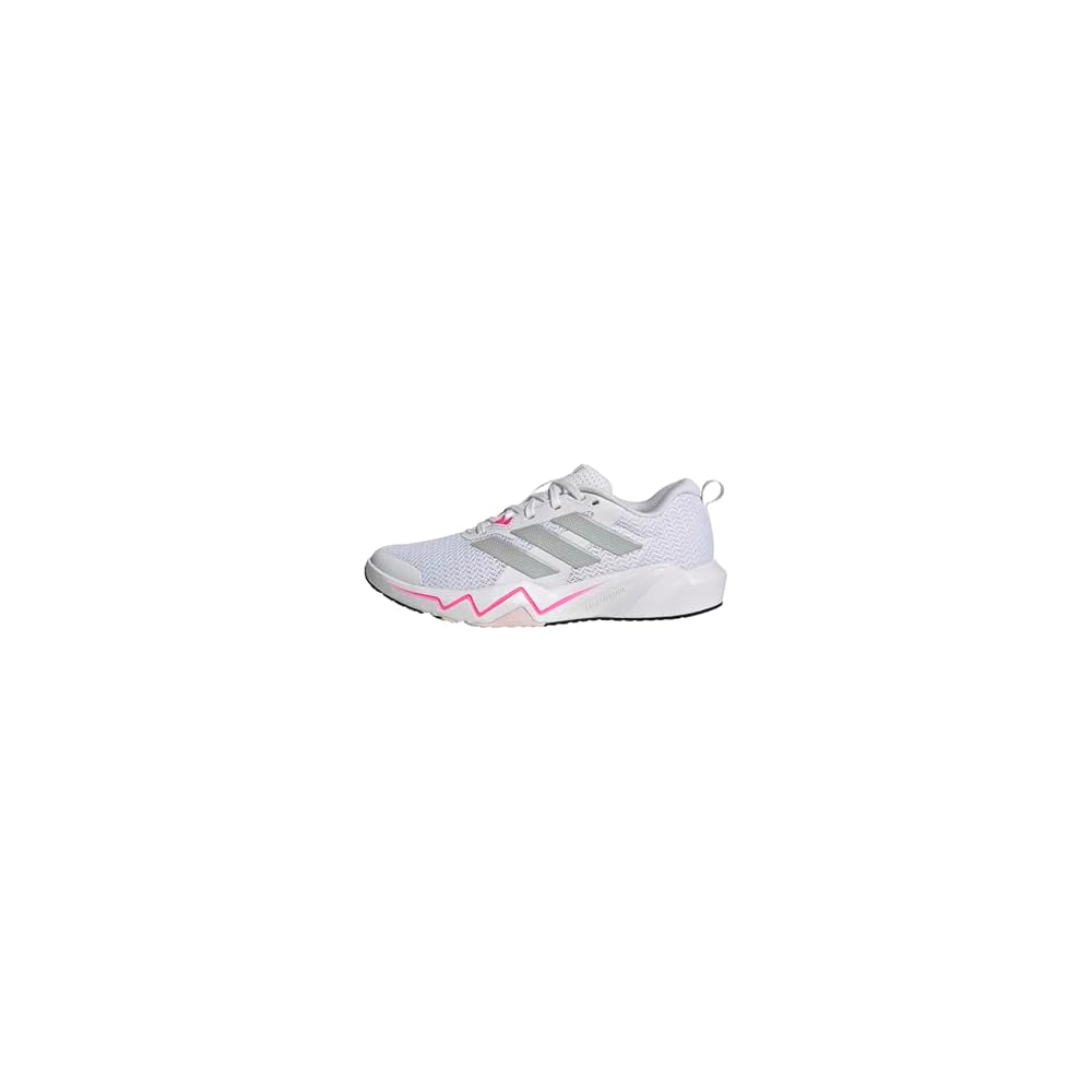 White/Silver Metallic/Lucid Pink