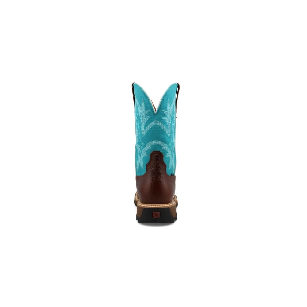 Saddle, Cognac, & Aqua Sky