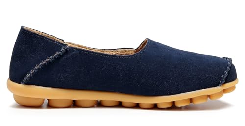 Navy Shearling