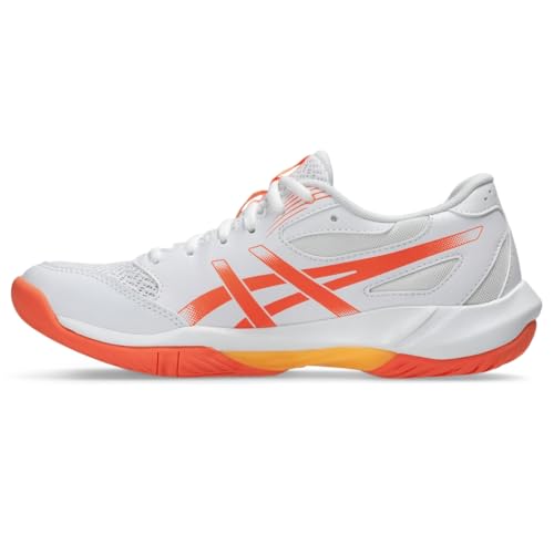 White/Vivid Coral