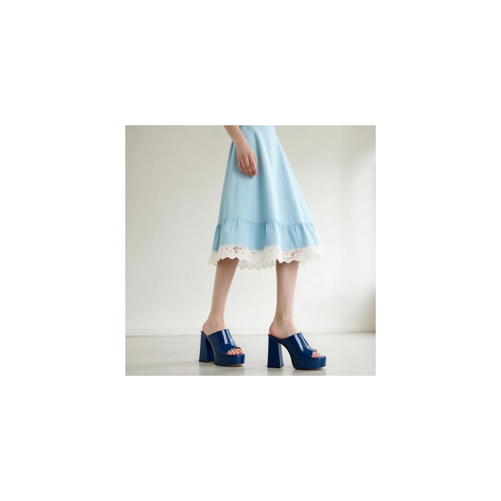 Navy Blue Patent