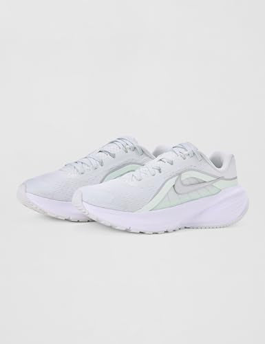 Off White/Metallic Silver/Barely Green