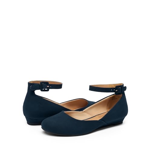 Navy Suede