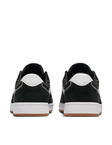 Suede/Canvas Black/White