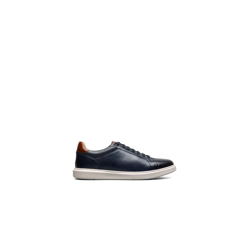 Navy-cognac