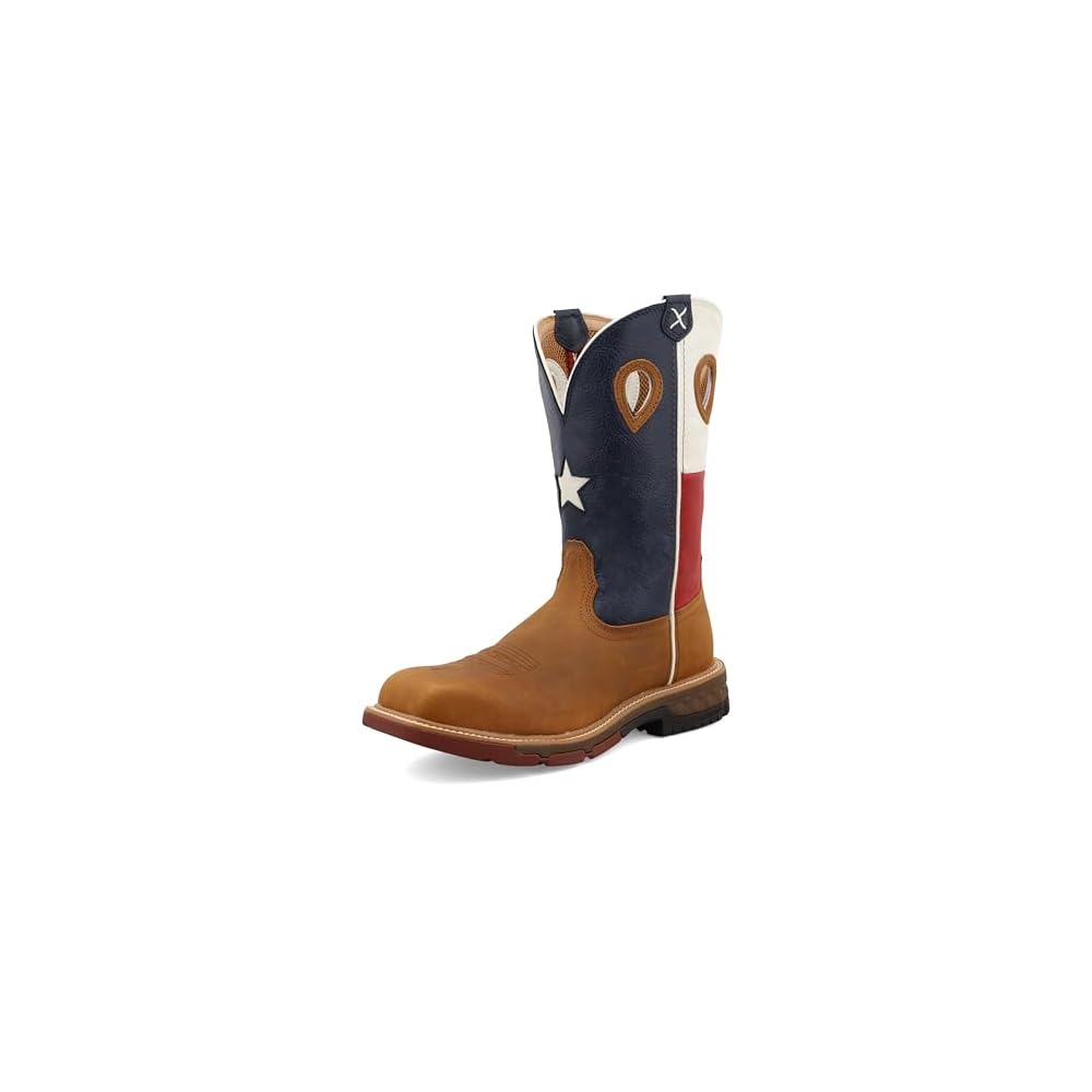 Light Brown & Texas Flag