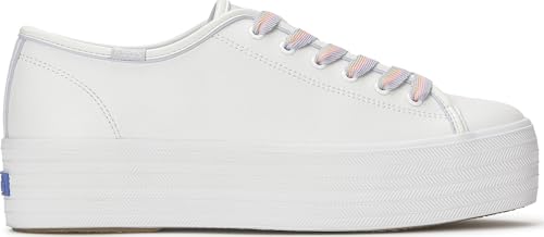 White/Pink/Blue Leather