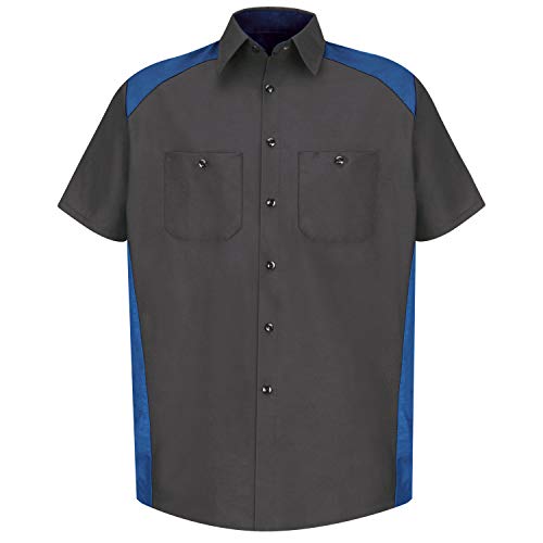 Charcoal/Royal Blue