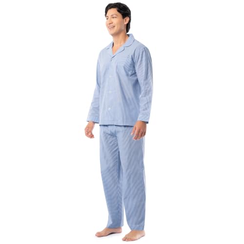 Blue/White Stripe - Long Sleeve