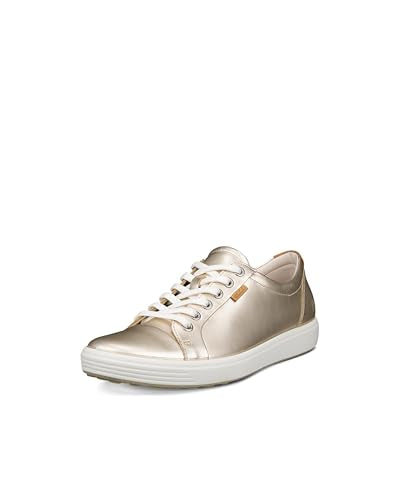 Pure White Gold Leather