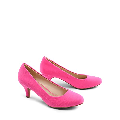 Fuchsia/Suede