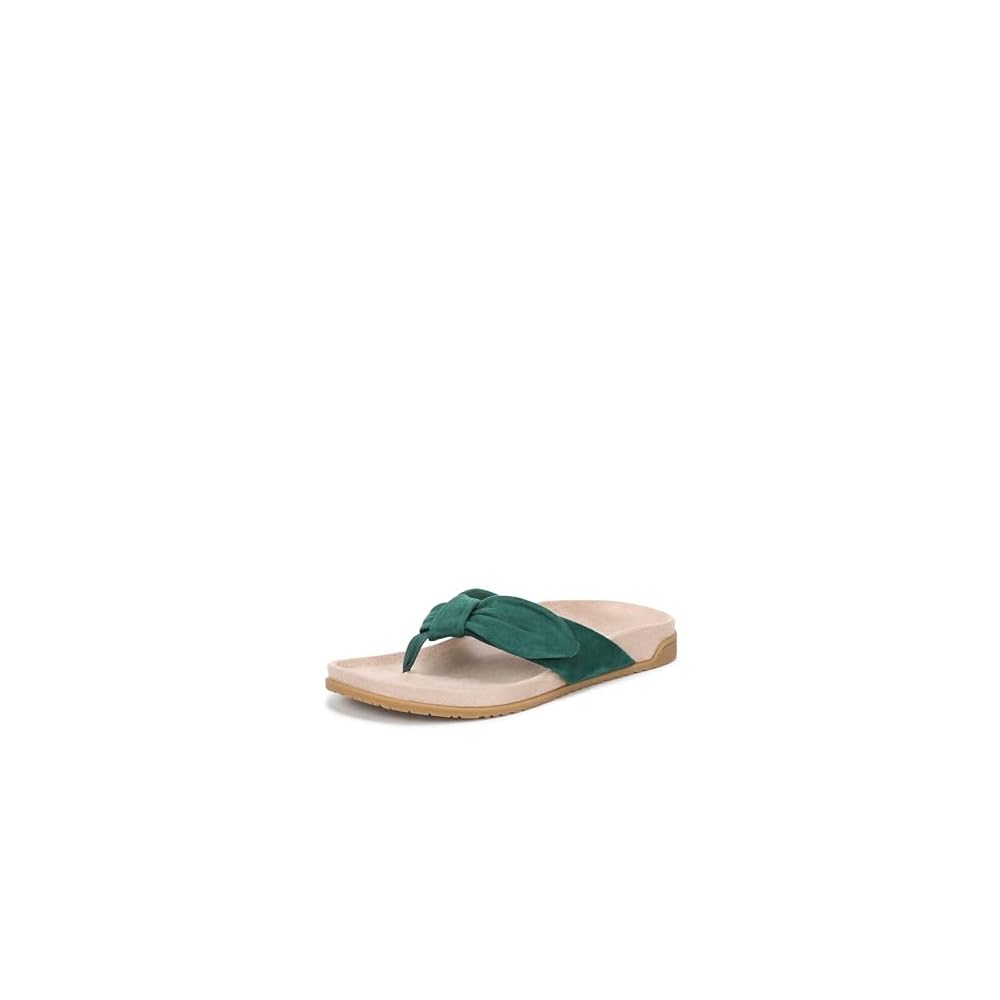 Posy Green Suede