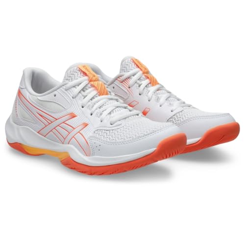 White/Vivid Coral