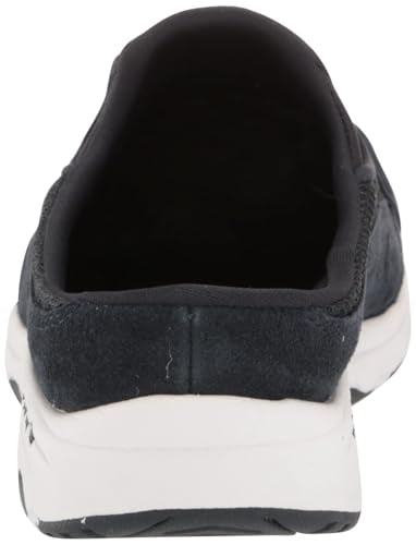 Navy Suede/White