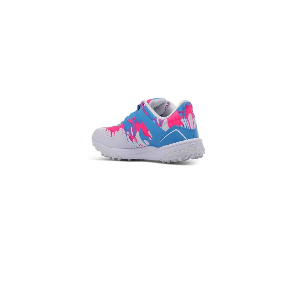 Columbia Blue/Fluorescent Pink/White/White