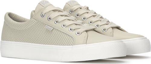 Oatmeal Perf Leather