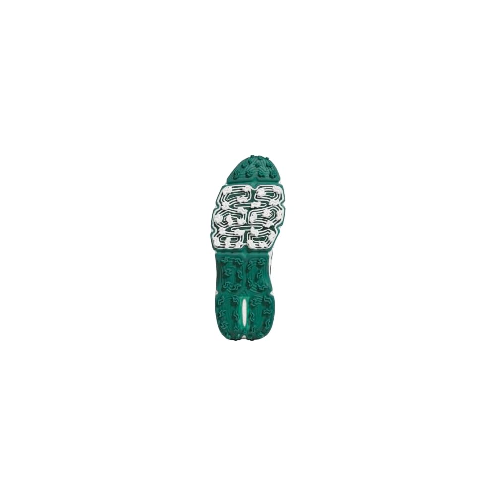 Footwear White/Collegiate Green/Silver Metallic