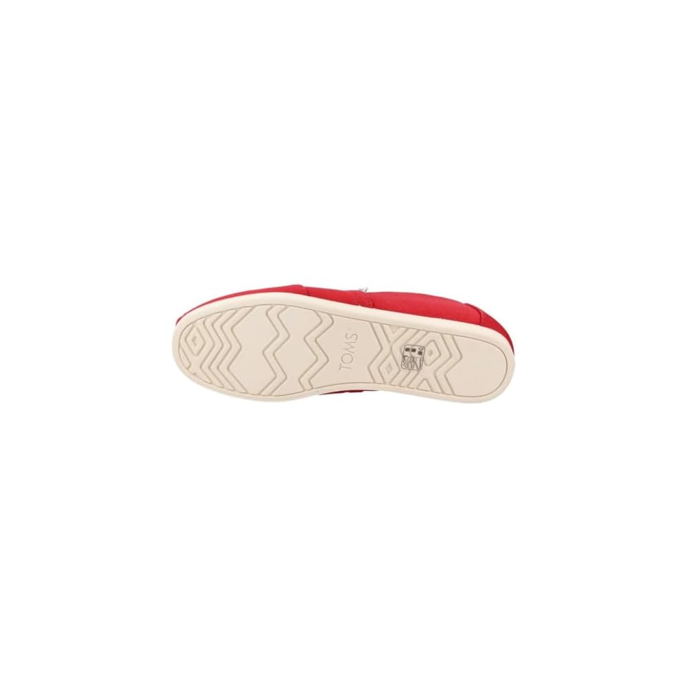 Red Recycled Cotton Canvas