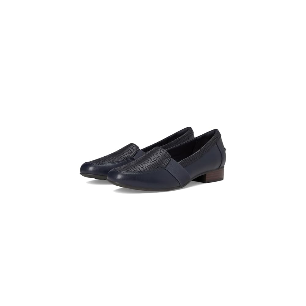 Navy Leather