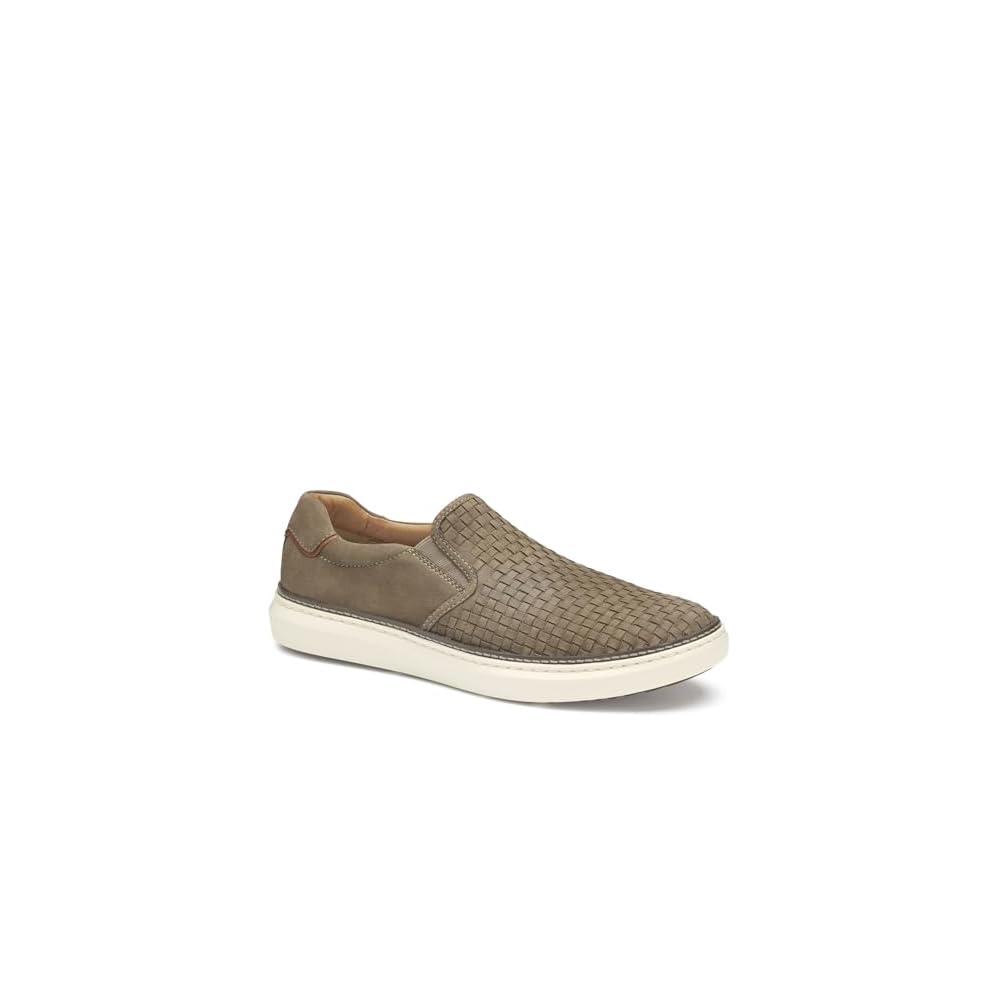 Taupe Woven Tumbled Nubuck