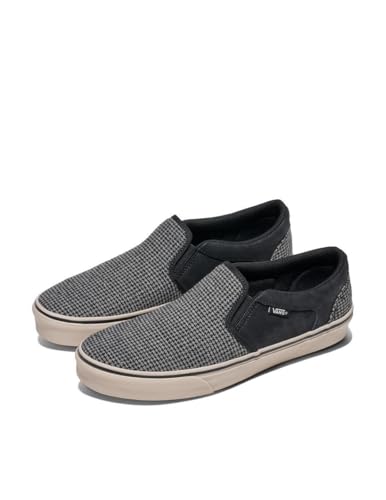 Houndstooth Black/Taupe