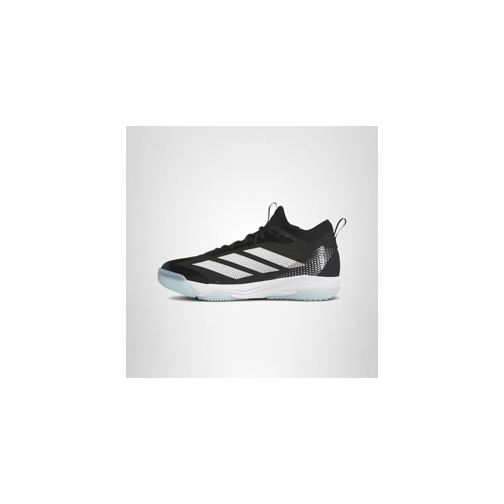 Black/White/Silver Metallic