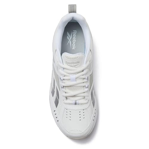 White/Metallic Silver/Grey