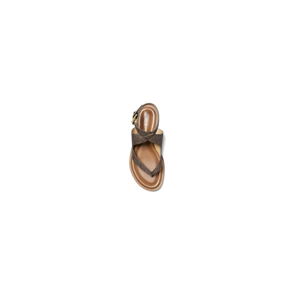 Mk Signature Coated Twill/Brown